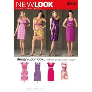 New Look Sewing Pattern 6002 Misses Design Your Look 