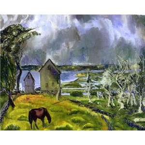 Hand Made Oil Reproduction   George Wesley Bellows   24 x 20 inches 