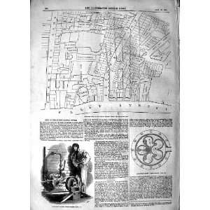   1847 PLAN PUBLIC RECORD OFFICE GALLOWAY ROTARY ENGINE