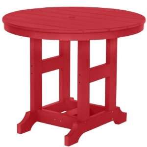   Height   Garden Classic Rose Table   Scarlet Red Patio, Lawn & Garden