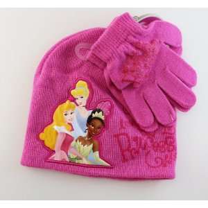  Princess Love Princess Beanie and Glove Set (Pink) Toys & Games
