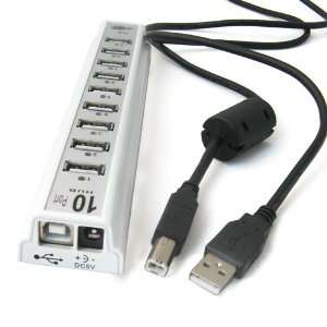  Koolertron 10 Ports USB 2.0 HUB High Speed for PC Laptop 