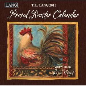   Rooster by Susan Winget 2011 Lang Mini Wall Calendar: Office Products