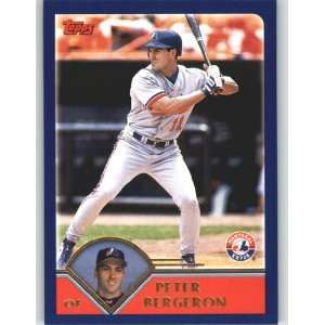  2003 Topps # 618 Peter Bergeron Montreal Expos Baseball 