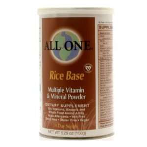  All One Nutritech   Multiple Vitamins & Minerals Rice Base 