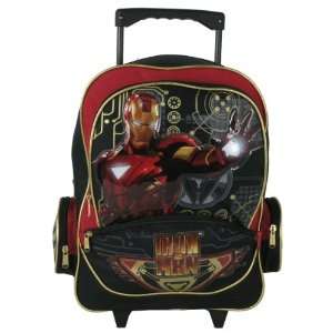  Iron Man 2 Large Rolling Backpack Toys & Games