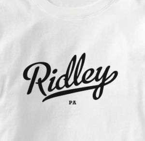 Ridley Pennsylvania PA METRO Souvenir T Shirt XL  