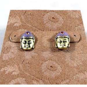 ER0093 Buddha Head Stud Fashion Accessories Jewelry Earring  