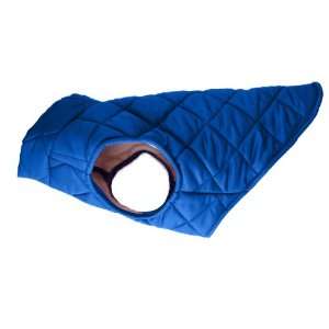  American Digs Quilted Puffer Dog Coat XL Royal Blue, Fits 