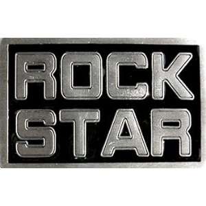  ROCK STAR BELT BUCKLE SINGER BELT BUCKLE BLACK Everything 