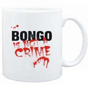  Mug White  Being a  Bongo is not a crime  Animals 