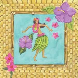  Jennifer Brinley   Tiki Girl III Canvas