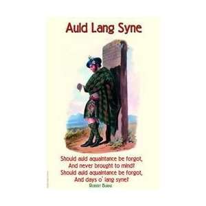  Auld Lang Syne 20x30 poster