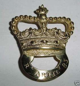 Royal Artillery Badge Brass Badge  