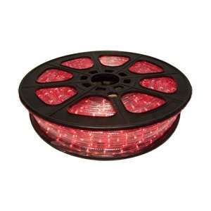  65 Red 2 Wire 1/2 LED Rope Light Spool w/ Acc Pk: Home 
