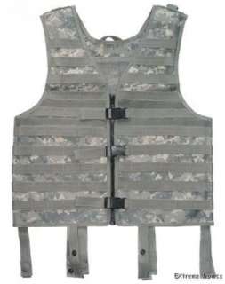 ACU DIG Airsoft Tactical MOLLE Modular Web Vest Holster  