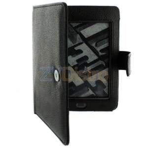  Leather Folio Case Cover Pouch for  Kindle Touch Reader  