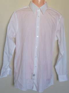 New Genunie CALVIN KLEIN white or gray dress shirt, M  