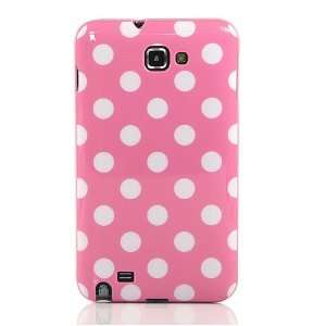  Pink and White / Polka Dots Soft case / Cover / Skin 