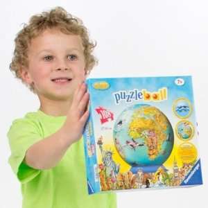 Childrens Puzzles on 108 Piece Childrens World Map Puzzleball  Office Products