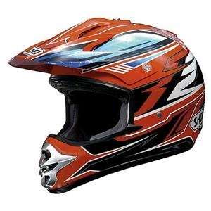  Shoei V MT Holeshot Helmet   X Large/Red/Black Automotive
