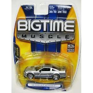  Jada Dub City Big Time Muscle Silver 2008 Shelby GT 500KR 
