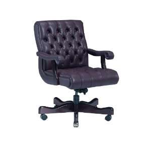   Series Low Back Executive Swivel Chair with Tufts: Office Products
