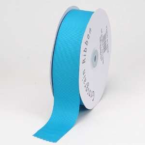  Grosgrain Ribbon Solid Color 1/4 inch 50 Yards, Turquoise 