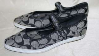 COACH Womens MIRABELLA Black Sneakers Shoes Size 6.5B  