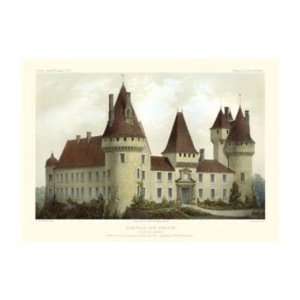  Victor Petit   French Chateaux I Giclee