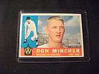 1960 Topps Don Mincher 548 Washington Senators  