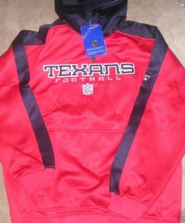 Houston Texans Hooded Sweatshirt L Large NEW NWT  