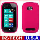 Hot Pink Soft Silicone Gel Skin Cover Case