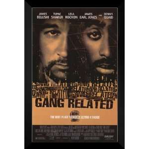   FRAMED 27x40 Movie Poster Tupac Shakur 