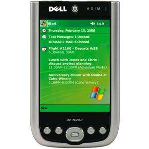 Dell Axim X50v PDA + Accessories: Bluetooth Keyboard, SD & CF Cards 