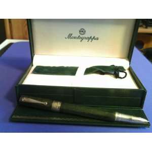  Montegrappa Green Briarwood Rollerball Pen Office 