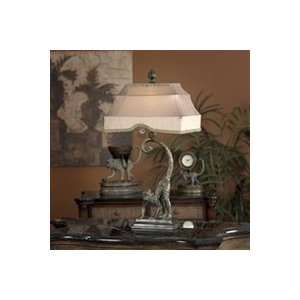 CL557R   Pagoda Monkey Table Lamp Two Pack