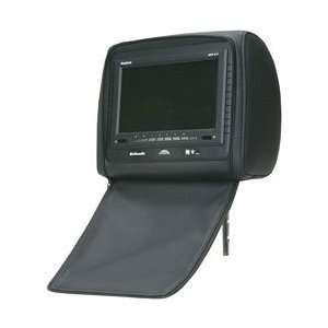   9inch TFT LCD Monitor Headrest w/Zippered Cover Black: Electronics