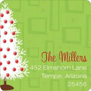     Holiday Address Labels (Retro Christmas Party)