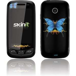  Skinit Blue and Black Butterfly Vinyl Skin for LG Cosmos 