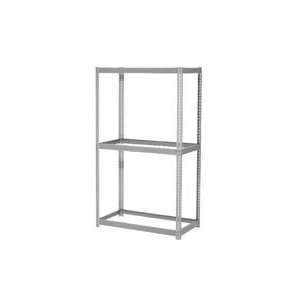   Starter Rack 72x48x84 Gray With 3 Level Wood Deck 750lb Cap Per Level