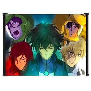  Mobile Suit Gundam 00 Anime Fabric Wall Scroll Poster (22 