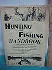VINTAGE 1944 HUNTING & FISHING HANDBOOK