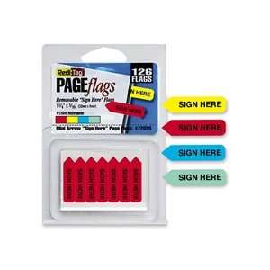  Redi Tag Sign Here Mini Arrows: Office Products