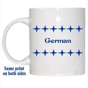  Personalized Name Gift   German Mug 