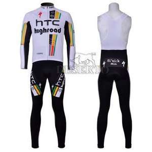  2011 HTC team harness long sleeved cycling clothing / bike 