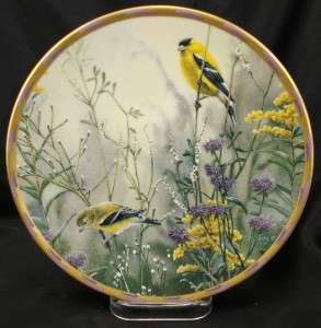 Golden Splendor collector plate by Catherine McClung  