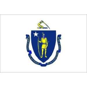  3 x 5 Feet Massachusetts Poly   outdoor State Flags Made 