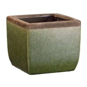  5hx5wx5l Square Container Green (Pack of 12)