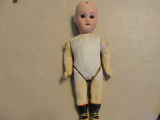VINTAGE German Bisque Head Doll with Composition Body 1909 DEP R15/0 A 